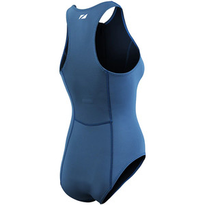 2023 Zone3 Womens Yulex 1.5mm Front Zip Sleeveless Swimsuit NA23WYSS103 - Navy